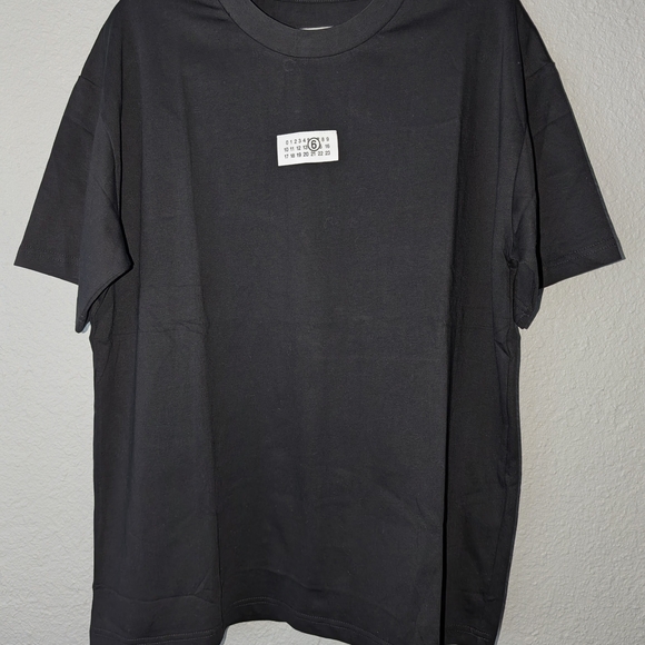 MM6 Maison Margiela Number Label T-Shirt Size M - Picture 1 of 5